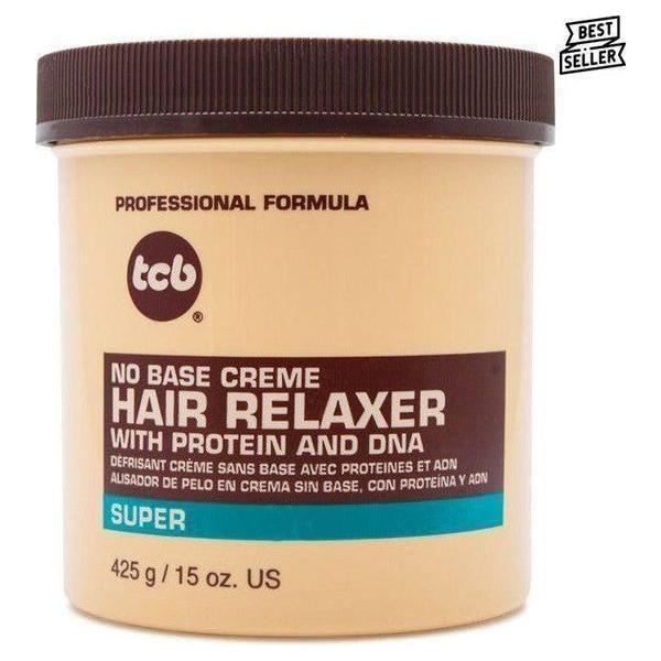 TCB No Base Cream Hair Relaxer Super 15oz - gtwtoporld.com