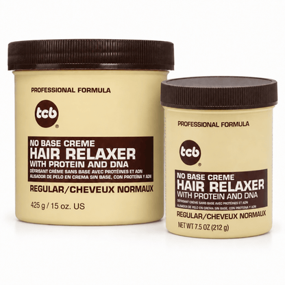 TCB No Base Creme Hair Relaxer Regular (7.5 /15) oz - gtwtoporld.com