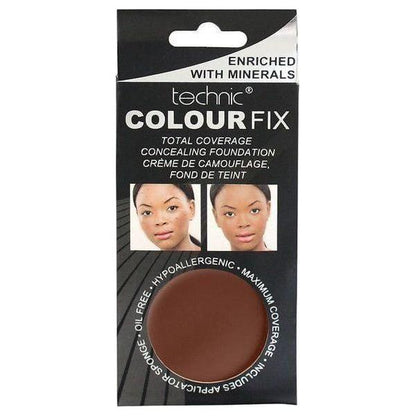 Technic Color Total Coverage Concealing Foundation Espresso - gtwtoporld.com