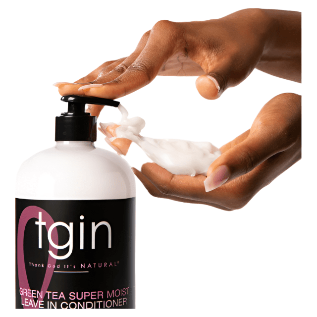 Tgin Green Tea Super Moist Leave - in Conditioner For Natural Hair 32oz - gtwtoporld.com