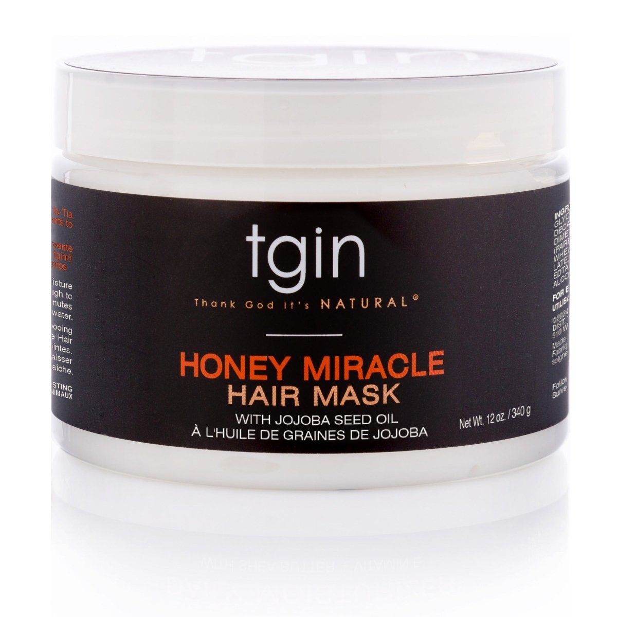 Tgin Honey Miracle Hair Mask 12oz - gtwtoporld.com