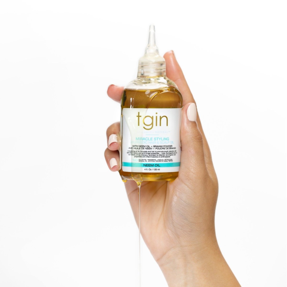 Tgin Miracle Styling Ayurvedic Hair &amp; Scalp Oil 4oz - gtwtoporld.com