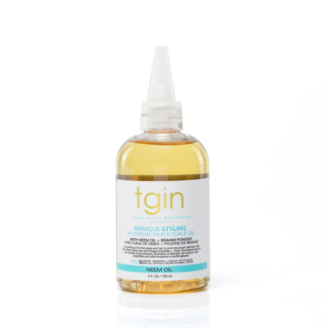 Tgin Miracle Styling Ayurvedic Hair &amp; Scalp Oil 4oz - gtwtoporld.com