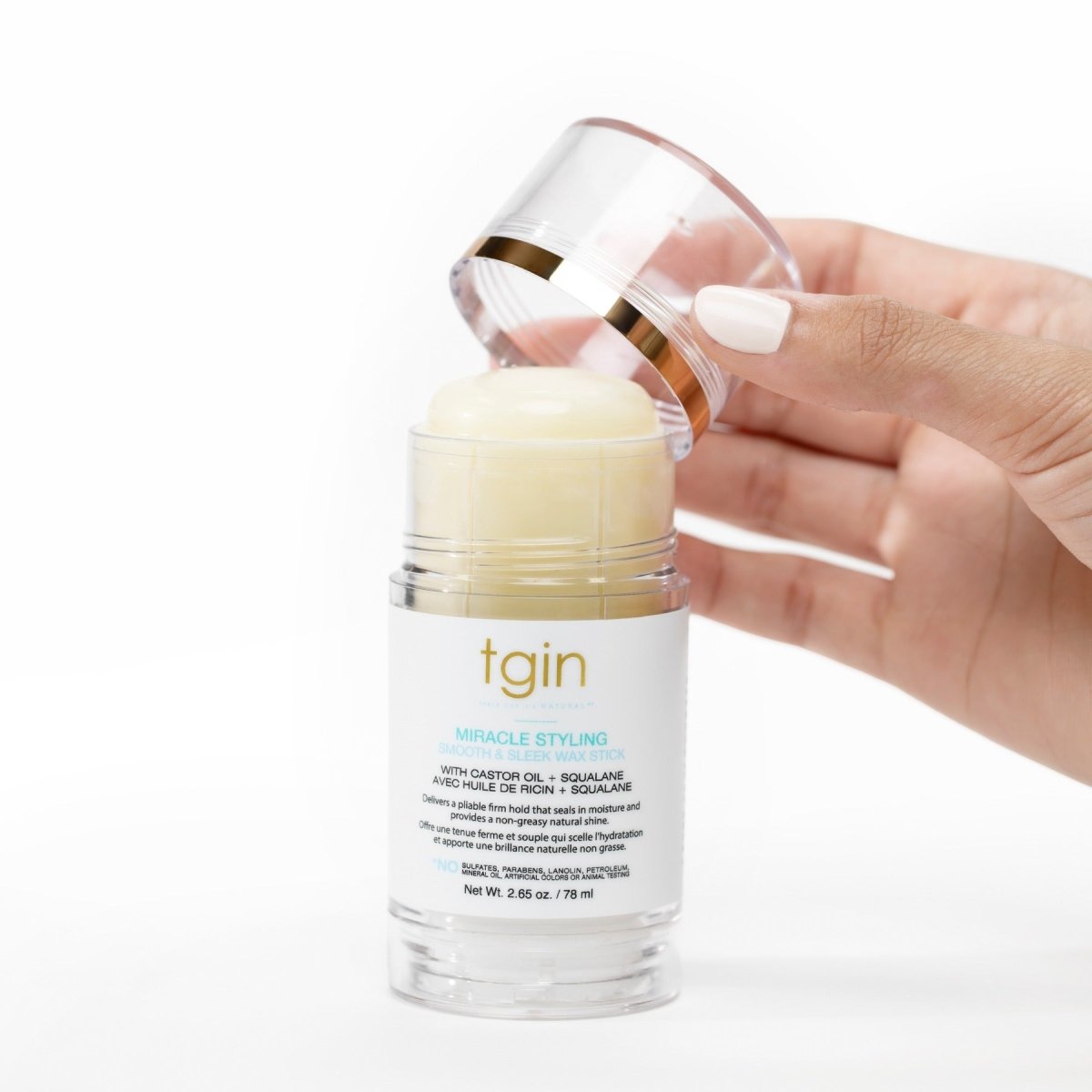 Tgin Miracle Styling Smooth &amp; Sleek Wax Stick 2.65oz - gtwtoporld.com