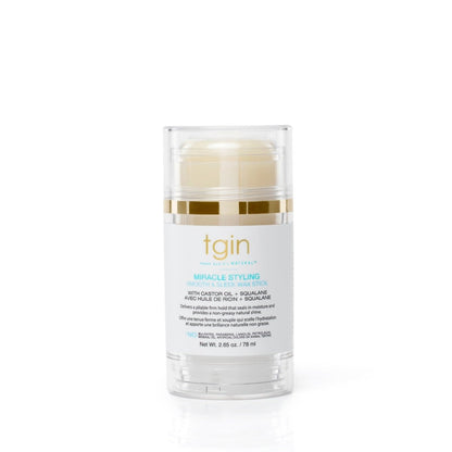 Tgin Miracle Styling Smooth &amp; Sleek Wax Stick 2.65oz - gtwtoporld.com