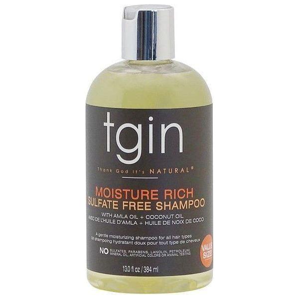 TGIN Moisture Rich Sulfate Free Shampoo with Amla Oil + Coconut Oil 384ml - gtwtoporld.com