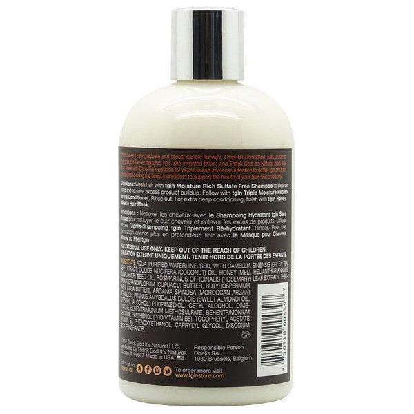 TGIN Triple Moisturize Replenishing Conditioner with Shea Butter + Argan Oil 384ml - gtwtoporld.com