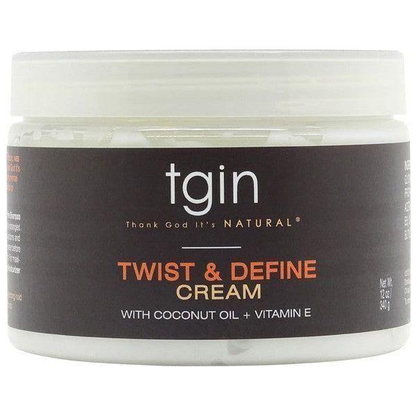 TGIN Twist &amp; Define Cream with Coconut Oil + Vitamin E 340g - gtwtoporld.com
