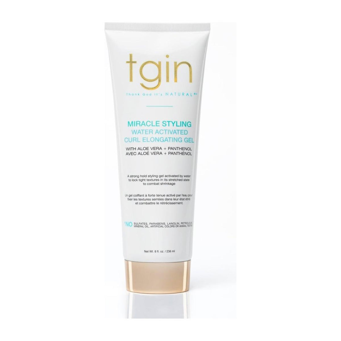 Tgin Water Activated Curl Elongating hair Gel 8oz - gtwtoporld.com
