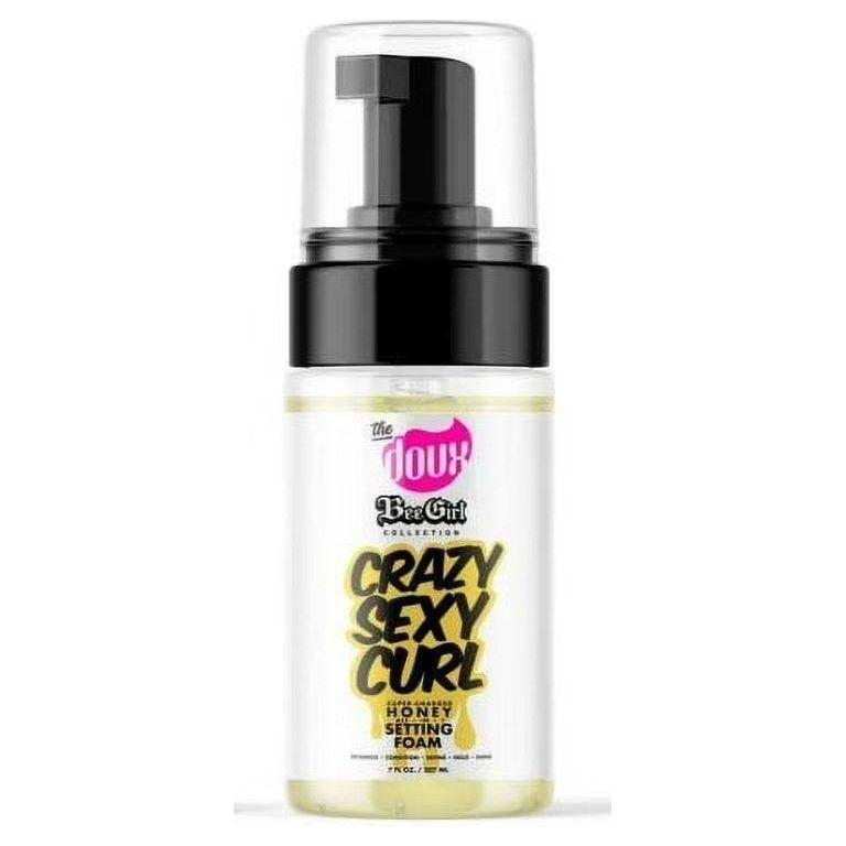 The Doux Bee - Girl Crazy Sexy Curl Honey Setting Foam - 3.4oz\8oz - gtwtoporld.com