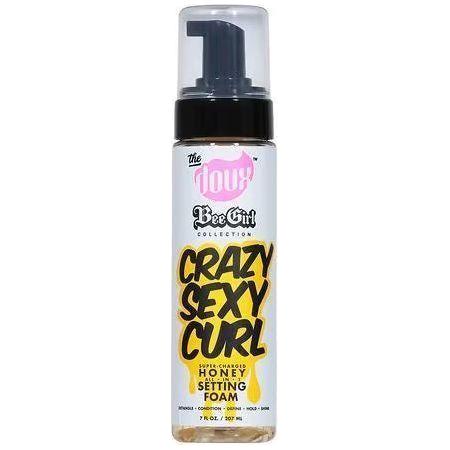 The Doux Bee - Girl Crazy Sexy Curl Honey Setting Foam - 3.4oz\8oz - gtwtoporld.com