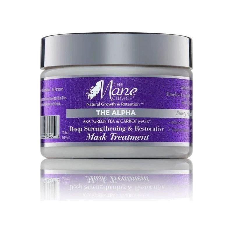 The Mane Choice Alpha Green Tea &amp; Carrot Mask Treatment 355ml - gtwtoporld.com