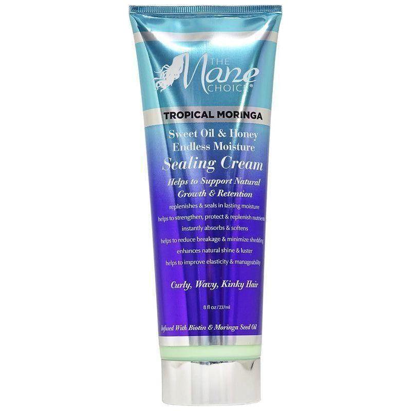 The Mane Choice Tropical Moringa Sweet Oil &amp; Honey Endless Moisture &amp; Sealing Cream 237ml - gtwtoporld.com