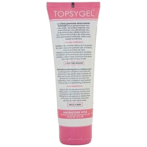 Topsygel Exfoliating Scrubbing Cream Face 125ml - gtwtoporld.com