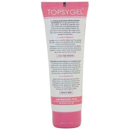 Topsygel Exfoliating Scrubbing Cream Face 125ml - gtwtoporld.com