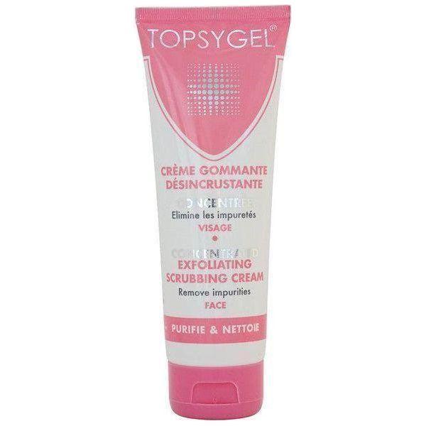 Topsygel Exfoliating Scrubbing Cream Face 125ml - gtwtoporld.com