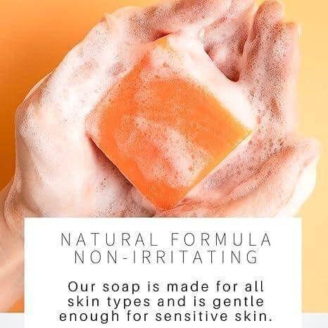 Turmeric Soap Bar For Face &amp; Body 3.53oz/100g - gtwtoporld.com