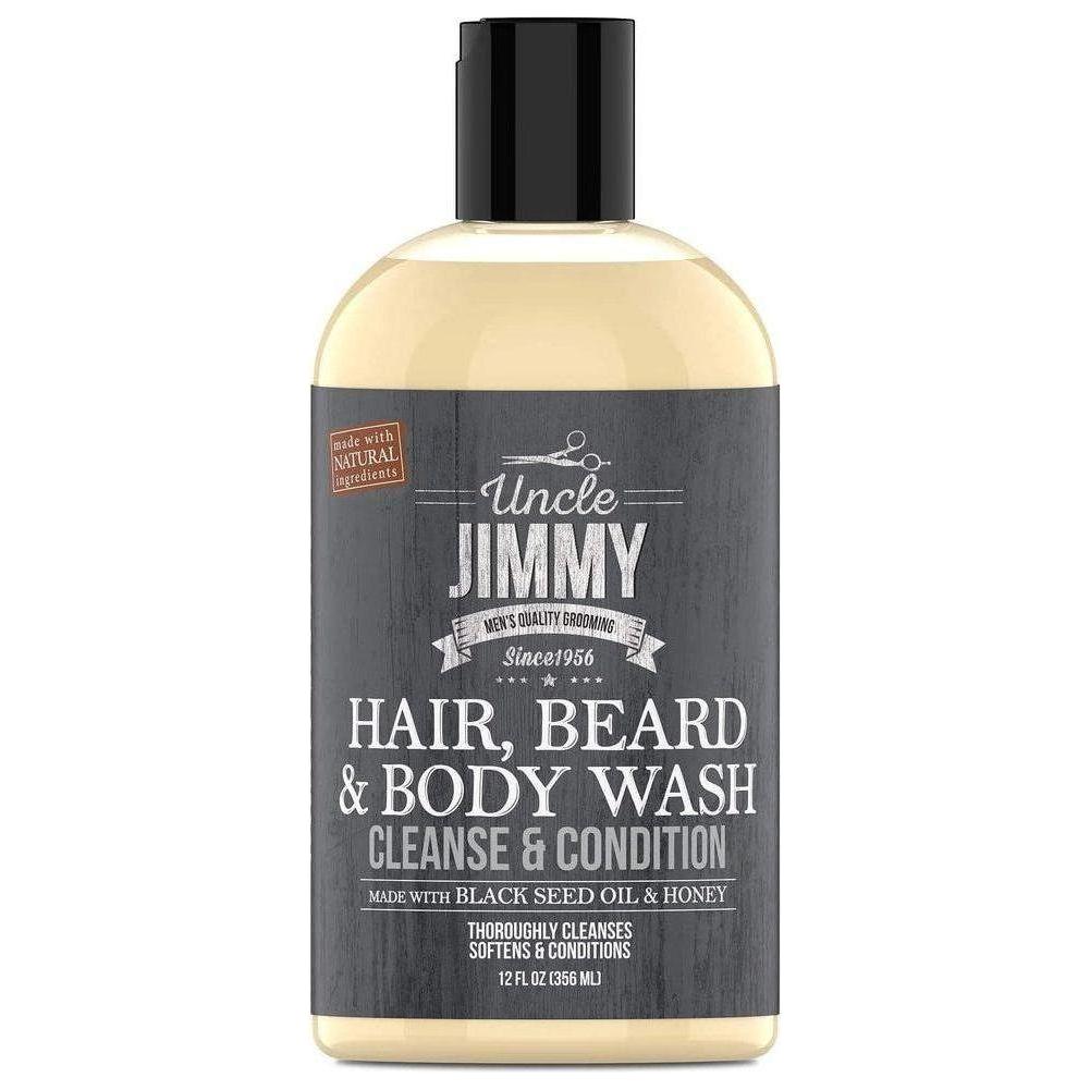 Uncle Jimmy Beard &amp; Body Wash 12oz - gtwtoporld.com