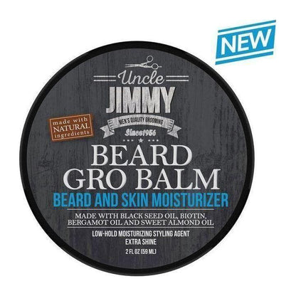 Uncle Jimmy Beard Gro Balm Feuchtigkeitscreme für Bart und Haut 59ml - gtwtoporld.com