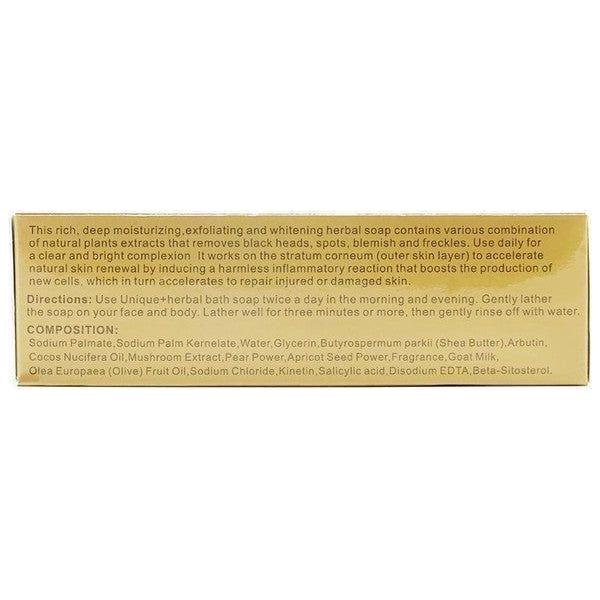 Unique+ Moisturizing Exfoliating and Whitening Soap 200g - gtwtoporld.com