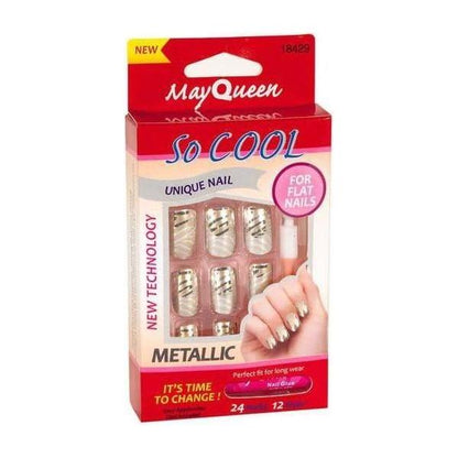Unique Nail Metallic For Flat Nails - gtwtoporld.com