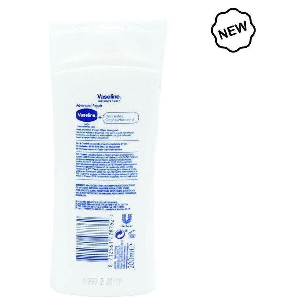 Vaseline Advanced Repair Lotion 200ml - gtwtoporld.com