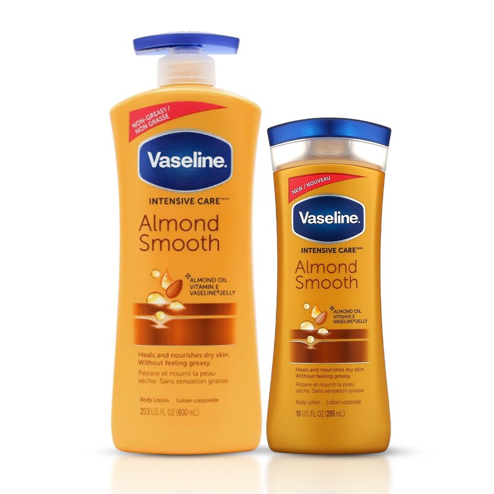 Vaseline Almond Smooth Body Lotion 295/600ml - gtwtoporld.com