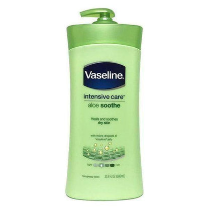 VASELINE Intensive Care Aloe Soothe 295/600ml - gtwtoporld.com