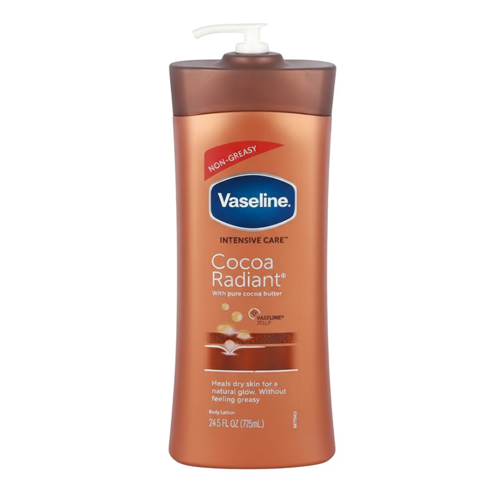 Vaseline Intensive Care Cocoa Radiant with Pure Cocoa Butter Body Lotion - gtwtoporld.com
