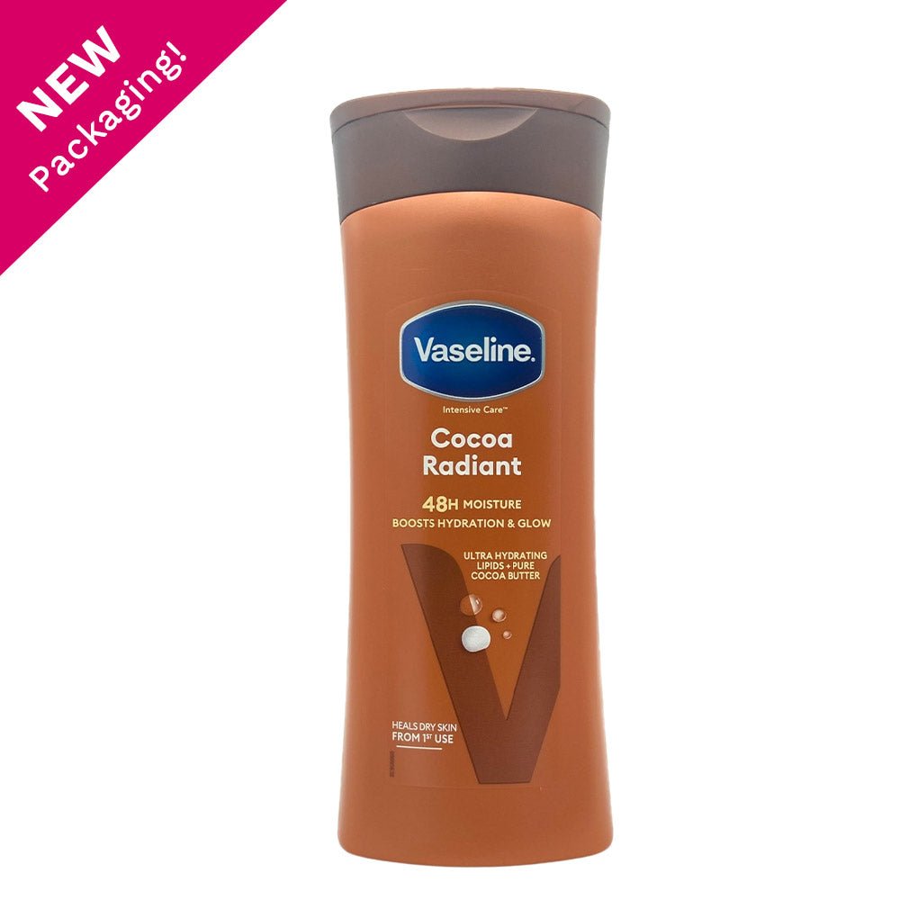 Vaseline Intensive Care Cocoa Radiant with Pure Cocoa Butter Body Lotion - gtwtoporld.com