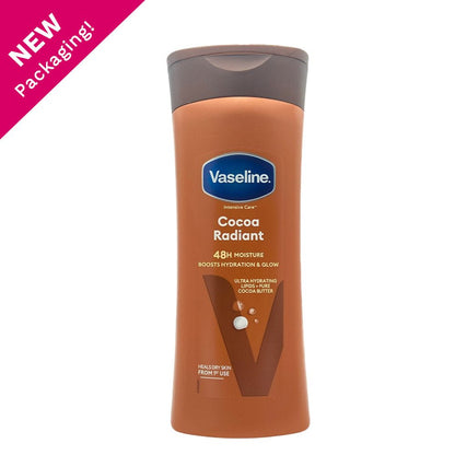 Vaseline Intensive Care Cocoa Radiant with Pure Cocoa Butter Body Lotion - gtwtoporld.com