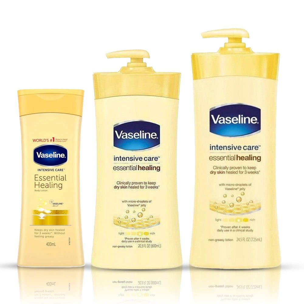 Vaseline Intensive Care Essential Healing Lotion 600ml/400ml/725ml - gtwtoporld.com