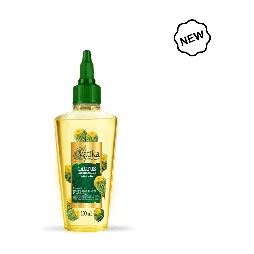 Vatika Afro Naturals Cactus Hair Oil 100ml - gtwtoporld.com