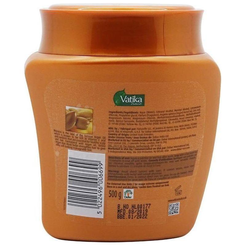 Vatika Naturals Argan Deep Conditioning Hair Mask 500g - gtwtoporld.com