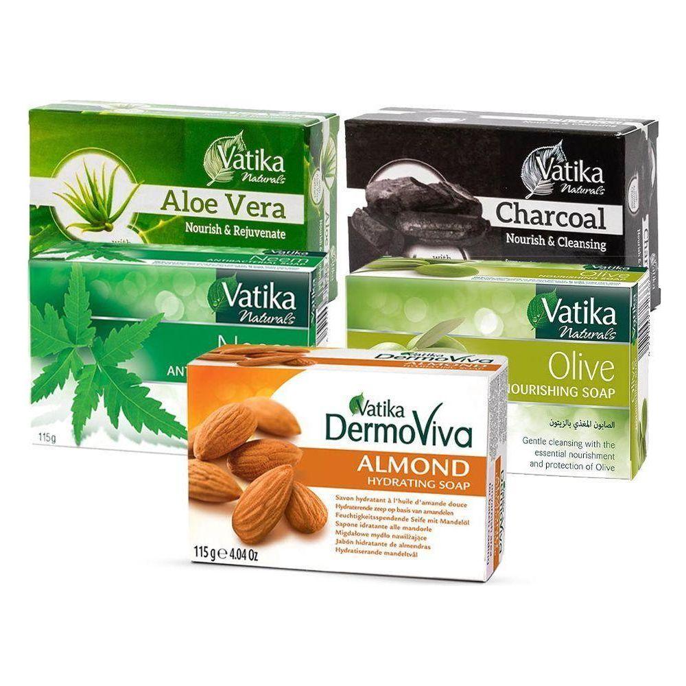 Vatika Naturals Bar Soap 115g - gtwtoporld.com