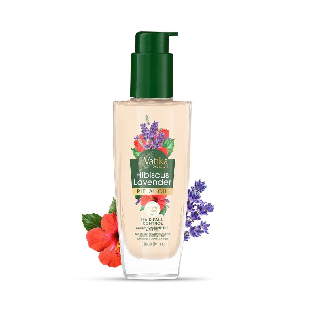Vatika Naturals Rituals hair OIL Hibiscus Lavender 100ml - gtwtoporld.com