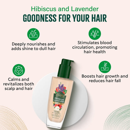 Vatika Naturals Rituals hair OIL Hibiscus Lavender 100ml - gtwtoporld.com