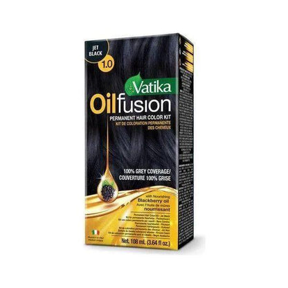 Vatika Oil Fusion Permanent Hair Colour Kit 108ml - gtwtoporld.com