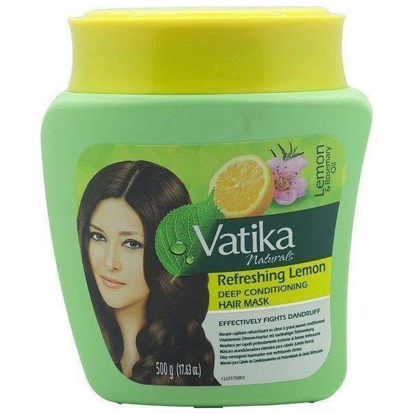 Vatika Refreshing Lemon Deep Conditioning Hair Mask 500g - gtwtoporld.com