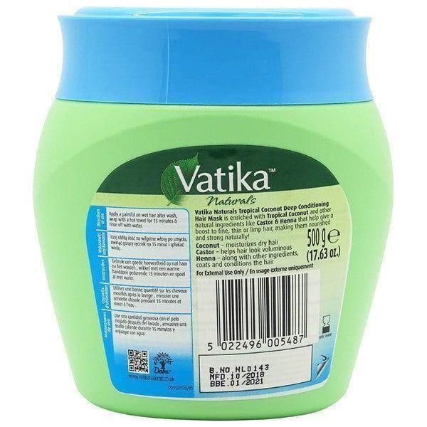 Vatika Tropical Coconut Hair Mask 500g - gtwtoporld.com