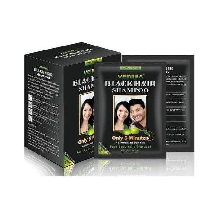 Veinira Hair Color Shampoo 10 Packs of 25ml - gtwtoporld.com