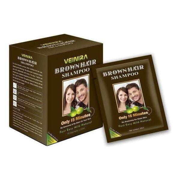 Veinira Hair Color Shampoo 10 Packs of 25ml - gtwtoporld.com