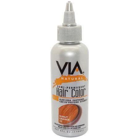 Via Natural Semi - Permanent Hair Color 118ml - gtwtoporld.com