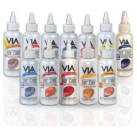 Via Natural Semi - Permanent Hair Color 118ml - gtwtoporld.com