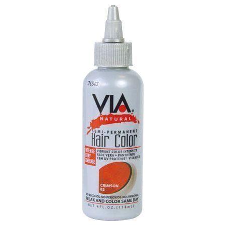 Via Natural Semi - Permanent Hair Color 118ml - gtwtoporld.com