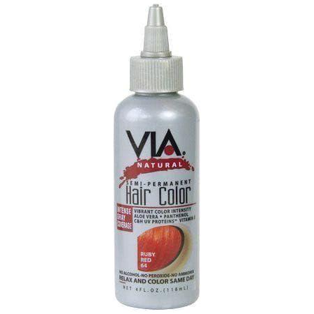 Via Natural Semi - Permanent Hair Color 118ml - gtwtoporld.com