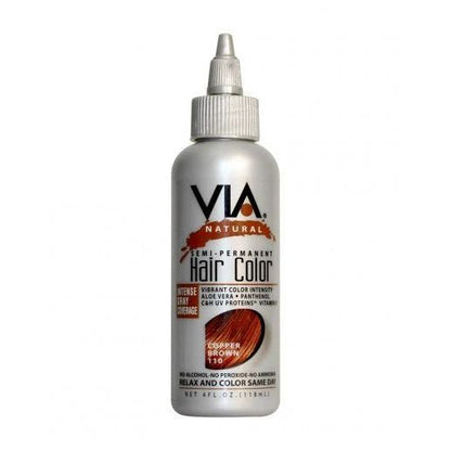 Via Natural Semi - Permanent Hair Color 118ml - gtwtoporld.com