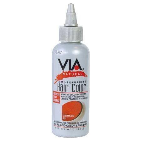 Via Natural Semi - Permanent Hair Color 118ml - gtwtoporld.com