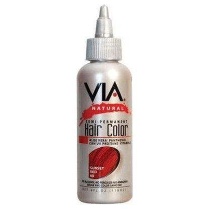 Via Natural Semi - Permanent Hair Color 118ml - gtwtoporld.com