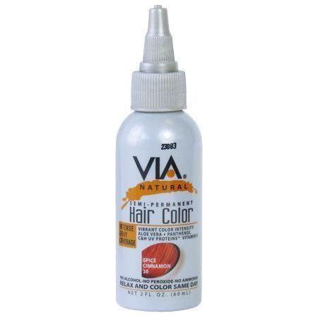 Via Natural Semi - Permanent Hair Color 60ml - gtwtoporld.com